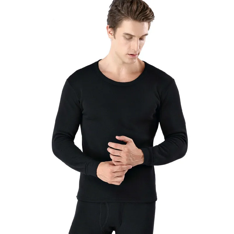 Long John зима размера плюс Термальность нижнее белье Термальность костюм Long Johns Для мужчин Джона длинные подштанники зимние Термальность нижнее белье