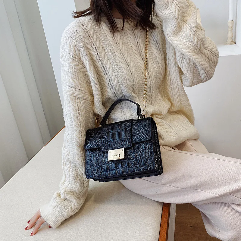 Роскошные сумки женские сумки дизайнерские Bolsa Feminina модные сумки через плечо женские сумки из крокодиловой кожи