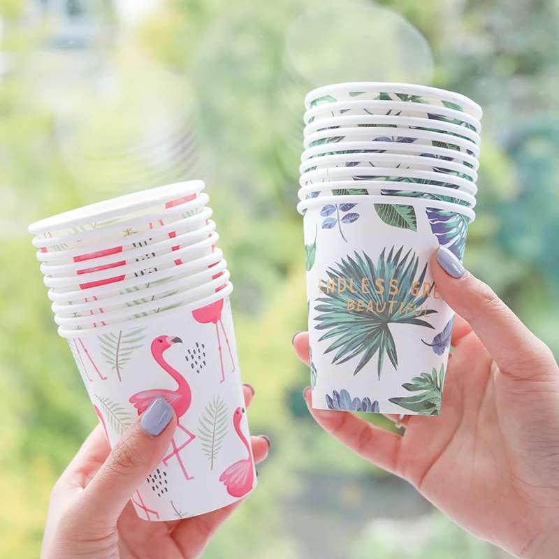 Creative-customized-personality-yourself-logo-and-pattern-paper-cup-9oz-250ml-disposable-coffee-juice-water-milk.jpg Kreatív Testreszabott Személyiség Magad Logó És Mintás Papír Csésze 9Oz 250 Ml Eldobható Kávé Juice Víztej Tea Ital - Image 2