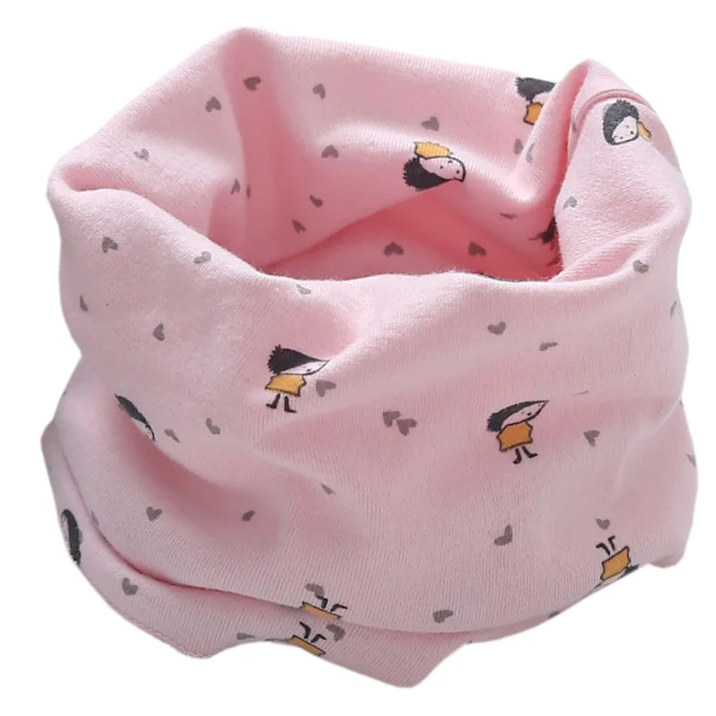 pink love baby Новые Детские хлопок нагрудник Детский шарф осень-зима Детский шарф детский волшебный шарф для девочек, для мальчиков шейный платок детей Bufandas - Цвет: pink love baby