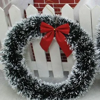 

Christmas Christmas Wreath Wreath Hanging Artificial Garland Festival Xmas