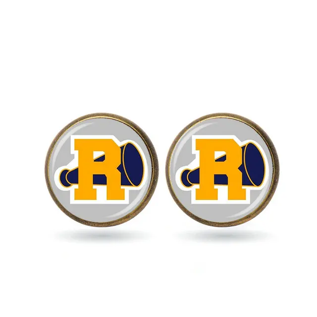 Серьги-гвоздики «ривердейл», серьги-гвоздики «ривердейл» с логотипом «змей южной стороны», аксессуары «ривердейл ТВ», ювелирные изделия, рождественские подарки - Окраска металла: Stud Earrings E11-7
