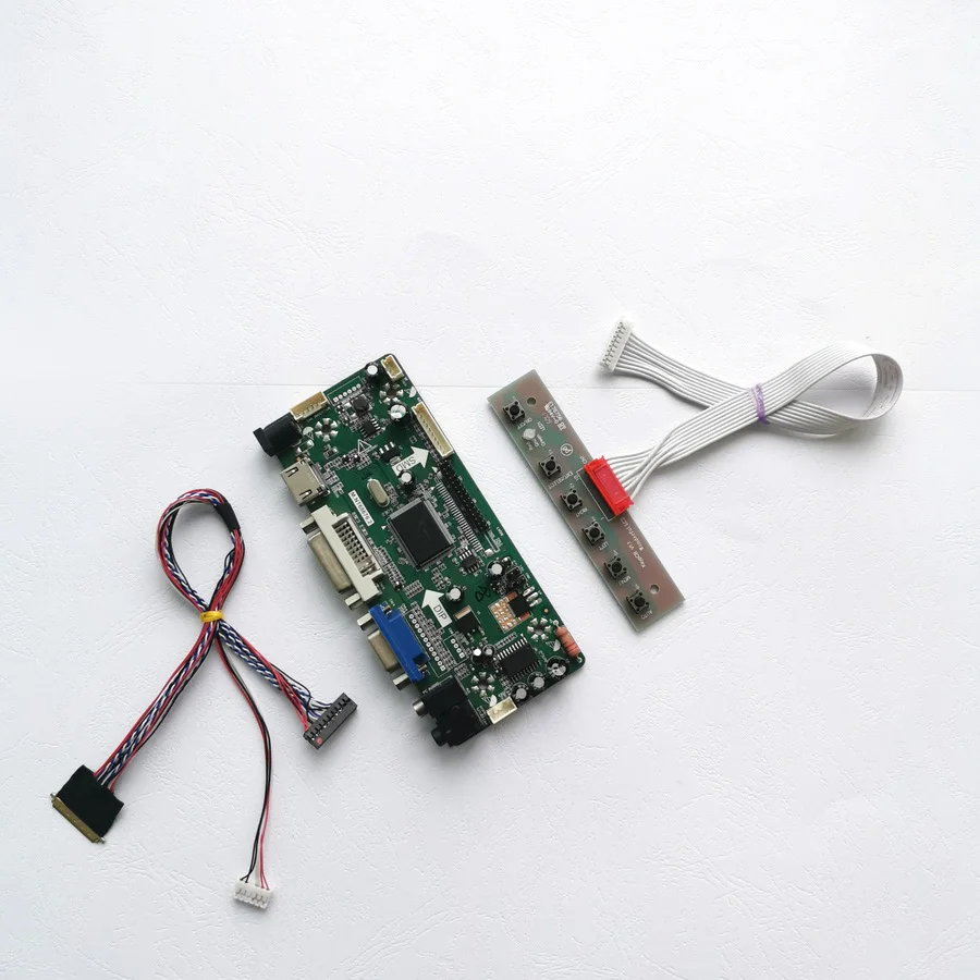 Для M101NWT2 M101NWT4 HDMI+ VGA+ DVI 1024*600 LVDS 40-Pin 10," Ноутбуки ЖК-экран WLED M. NT68676 монитор контроллер карты DIY комплект