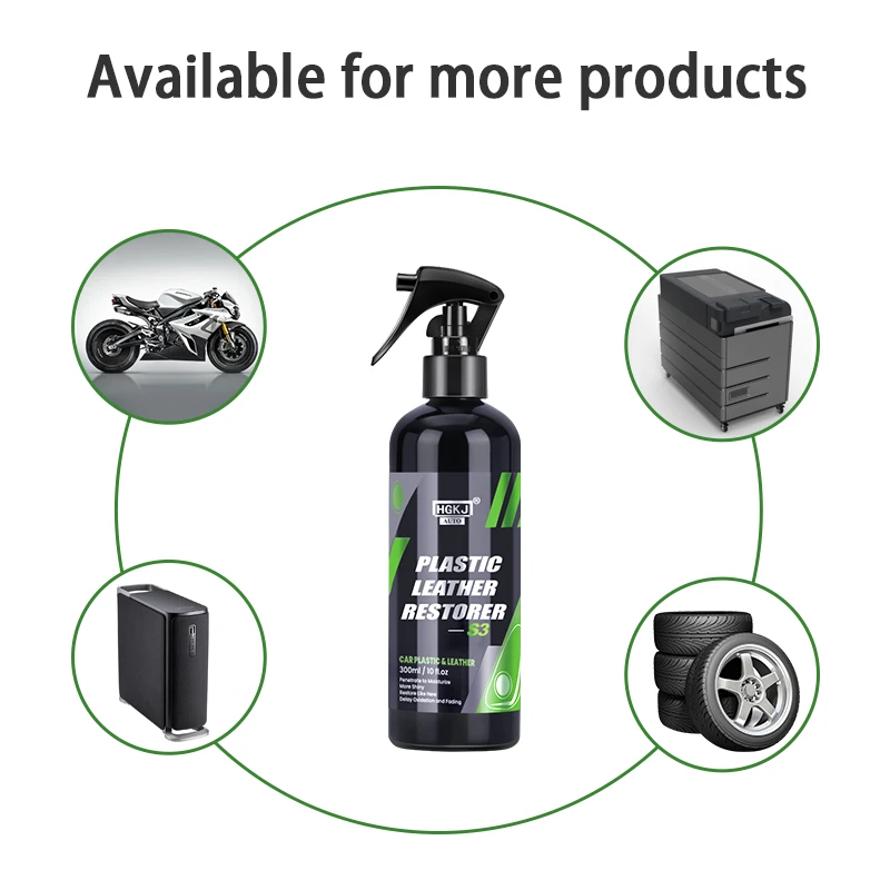 Car Interior Cleaner & Polish For Leather & Plastic Parts | Car Care Accessories