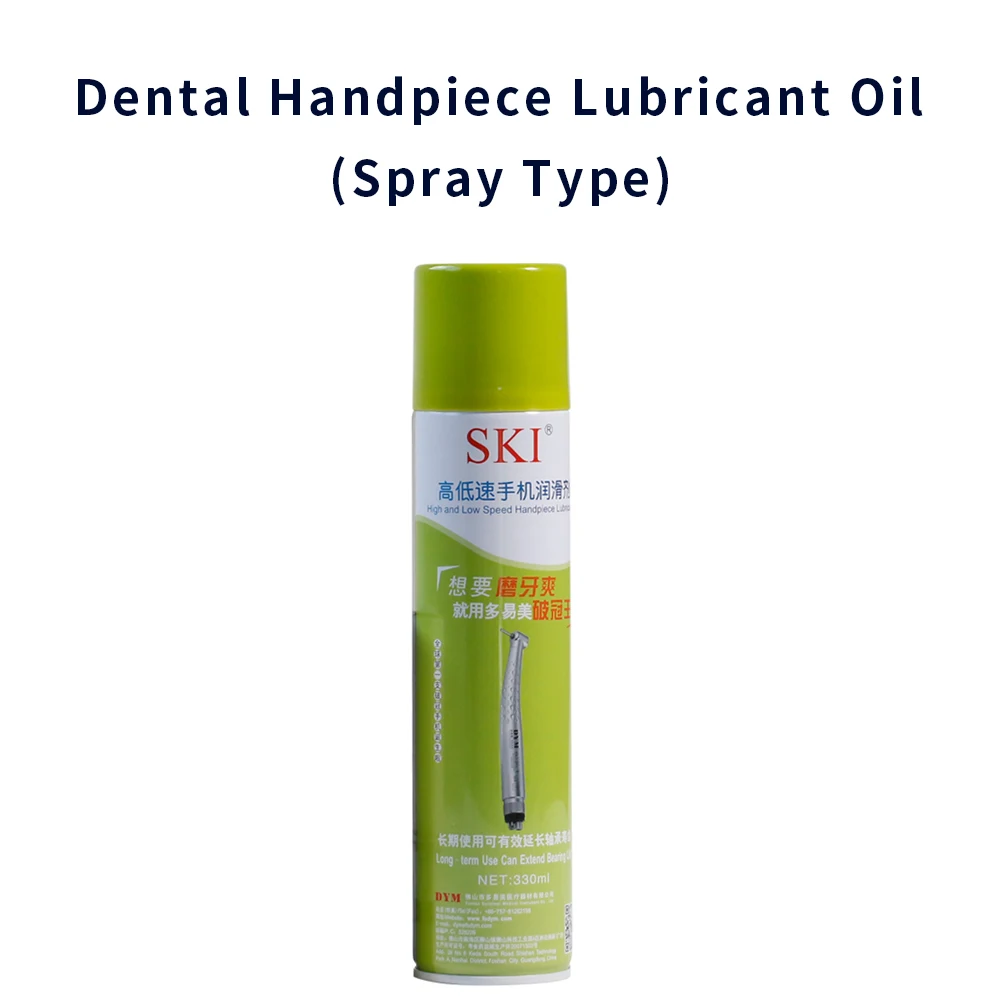 Dental Handpiece Lubricanting Oil Spray Type Low And High Speed Handset
