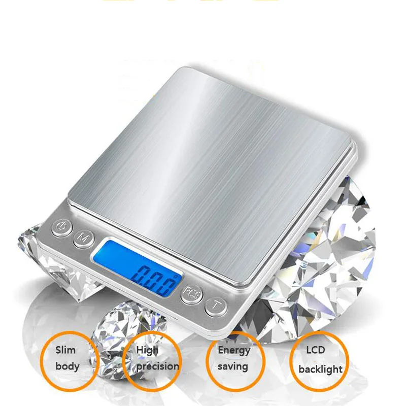 Digital Scale Kitchen Food Weight Balance Electronic Diet Jewelry