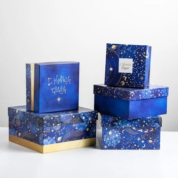 

Gift box set 5 in 1 "Space", 14 × 14 × 8 - 22 × 22 × 12 cm 4992033