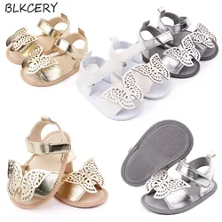 Fashion Brand Newborn Baby Shoes for Girl Toddler Summer Shoes Butterfly Shoe Infant Slippers Princess Flats 1 Year Old Boy