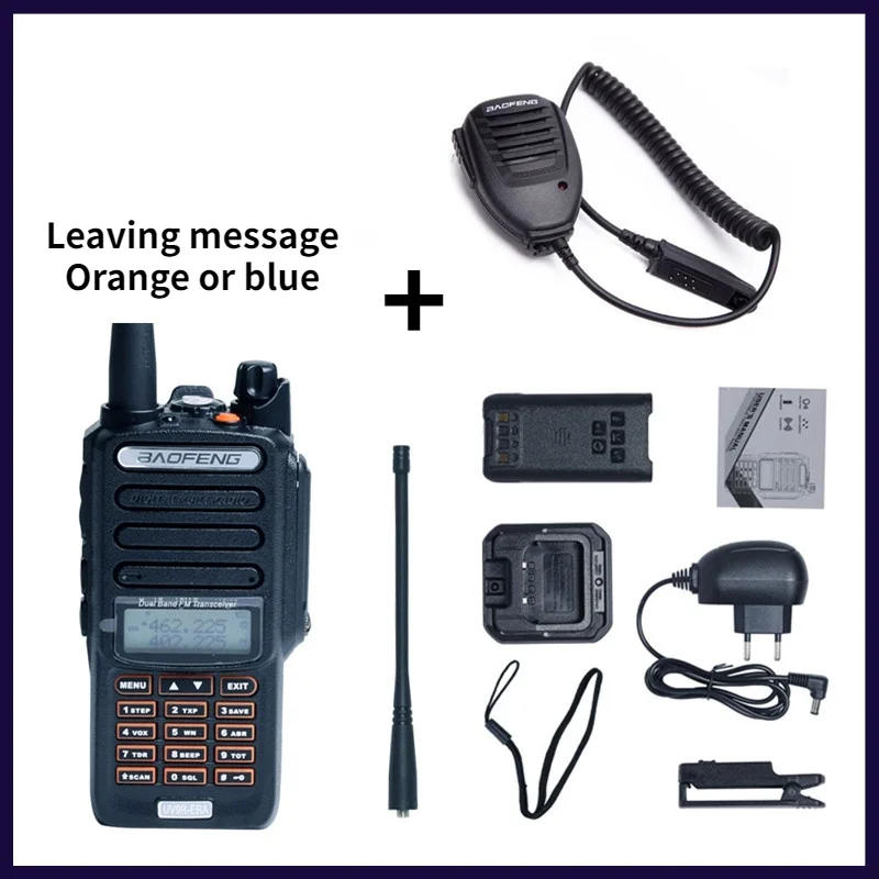 2021Baofeng UV-9R Plus ERA Upgraded Version of Long Range 10w portable Two Way RadioStations Hunting UV-9R PLUS IP68 Waterproof walkie talkie set Walkie Talkie