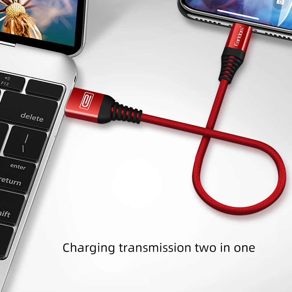 USB C и Micro USB кабель 3A Быстрая зарядка нейлоновый плетеный кабель для синхронизации данных type-C Магнитный кабель для IPhone X Xs Max Xr 8 7 6 Plus