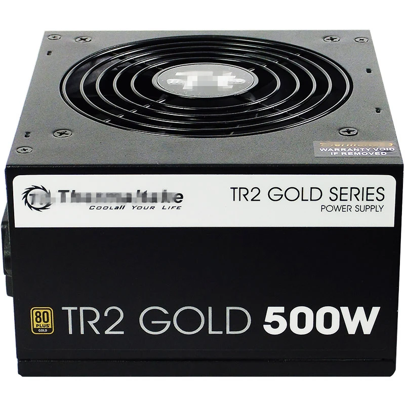 Блок питания для Thermaltake(Tt) TR2 GOLD 500W ATX 12V 80plus Gold Game Silent источник питания 500W блок питания TR2-500AH2NYG