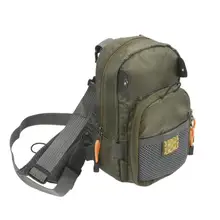 Сумка для ловли нахлыстом, Карманный чехол для рыболовных снастей, нагрудный рюкзак для рыбалки, аксессуар для рыбы, сумка для хранения для кемпинга, рыбалки