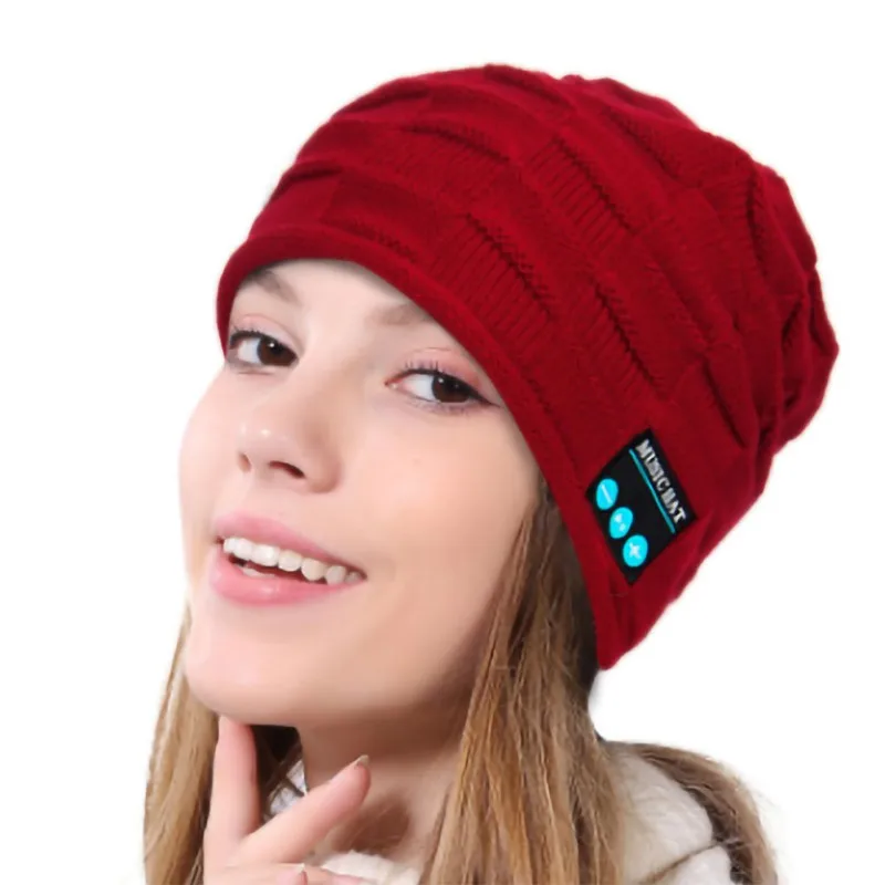 Новая уникальная деталь Bluetooth 5 0 музыкальная гарнитура головной убор