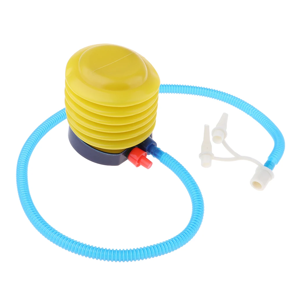 Foot Air Pump Inflator for Swimming Ring Inflatable Float Boat or Balloon Airbeds Portable