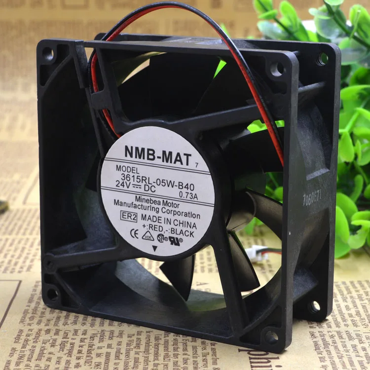 NMB 3615RL-05W-B40 9038 9 см 24V 0.73A водостойкий Инвертор Вентилятор охлаждения