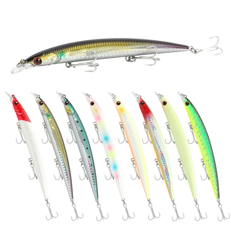 Fishing Lure 2019 minnow 135mm 14.3g long casting hard bait freshwater