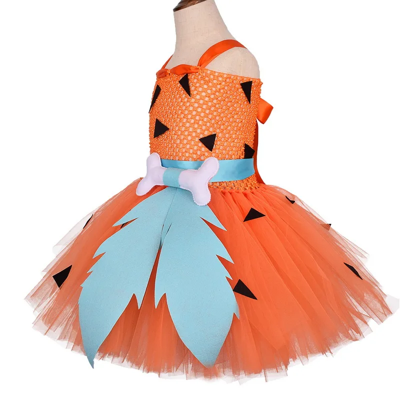 Halloween Cosplay Fox TUTU Dresses For Girl Casual Clothes Toddler Kids Formal Party Orange Cute Fox tail Costumes with headband Halloween Cosplay Fox TUTU Dresses For Girl Casual Clothes Toddler Kids Formal Party Orange Cute Fox tail Costumes with headband