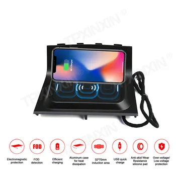 شراءتشى شاحن سيارة لاسلكي ل ChangAn CS75 2014-2017 ذكي الأشعة تحت الحمراء سريعة الحساسة حامل هاتف الشحن