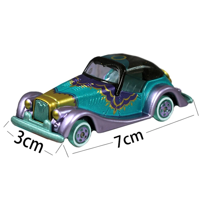 Такара TOMY 1: 72 подлинный Жасмин Принцесса сплав модель автомобиля Детская игрушка автомобиль Микки Валентина мотоцикл