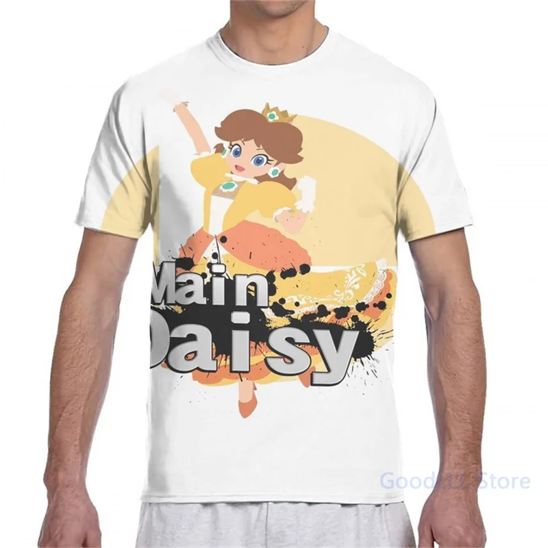 I Main Daisy - Super удар Bros. Футболка Ultimate с принтом для мужчин и женщин топы мальчиков