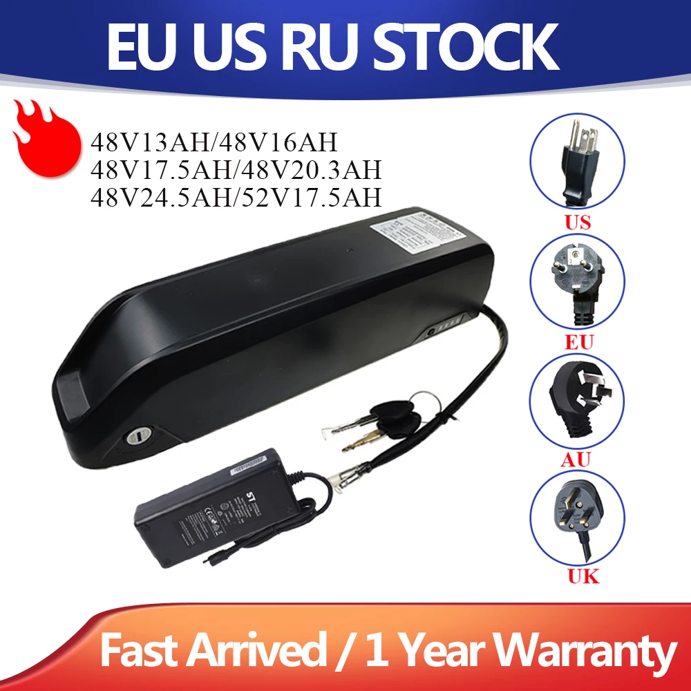 Аккумулятор для электровелосипеда Samsung 18650 батарея 17 5/20 Ач 48 В Bafang 48V500/750/1000 Вт |