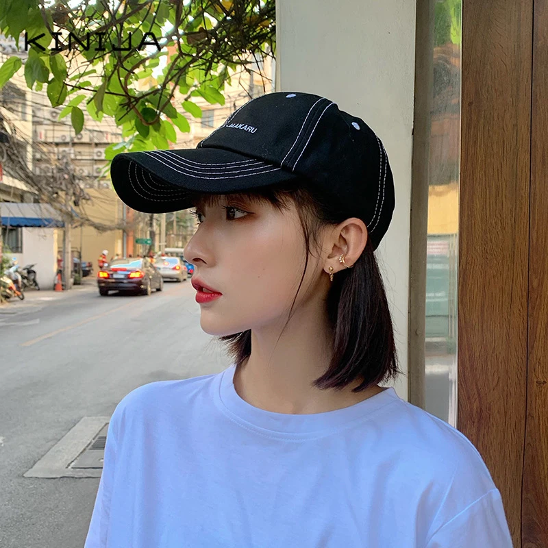 Женская Бейсболка s Snapback вышитая Кепка с буквенным принтом солнцезащитная Gorras