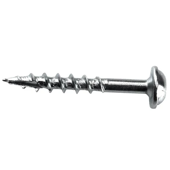 

1-1/4 inch Coarse Thread Number Zinc Coated Pocket Hole Screws (400 Count)