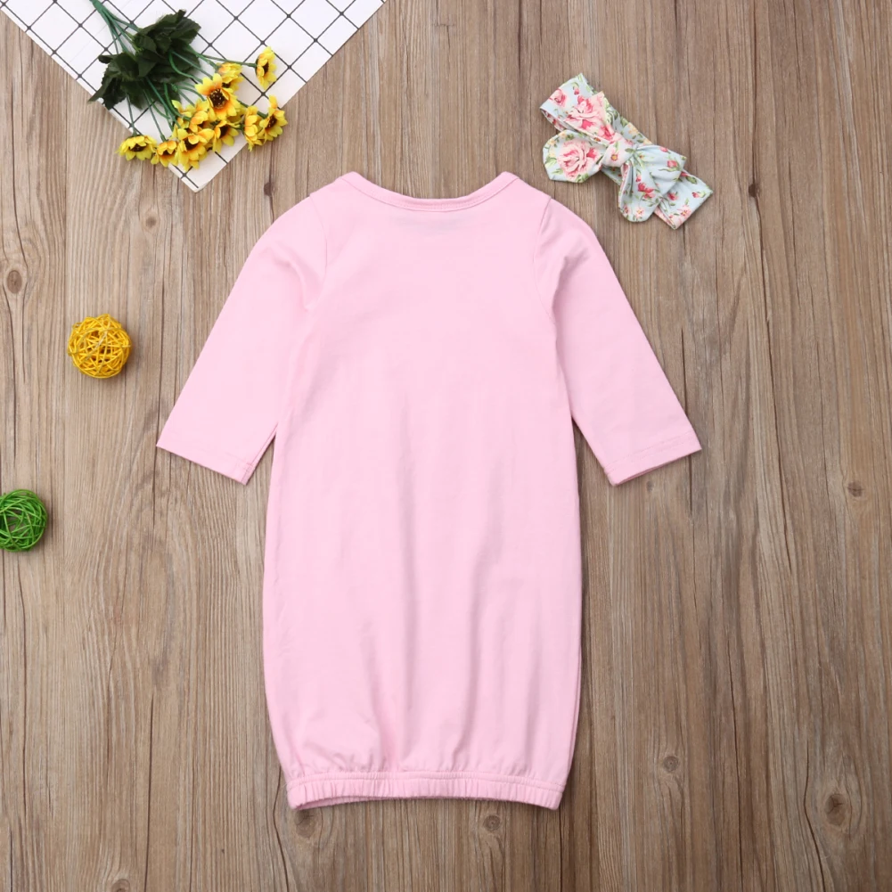 Модное летнее Ночное платье Neugeborene Baby mashchen Blumen Baumwolle Swaddle wrap Decke Schlafsack