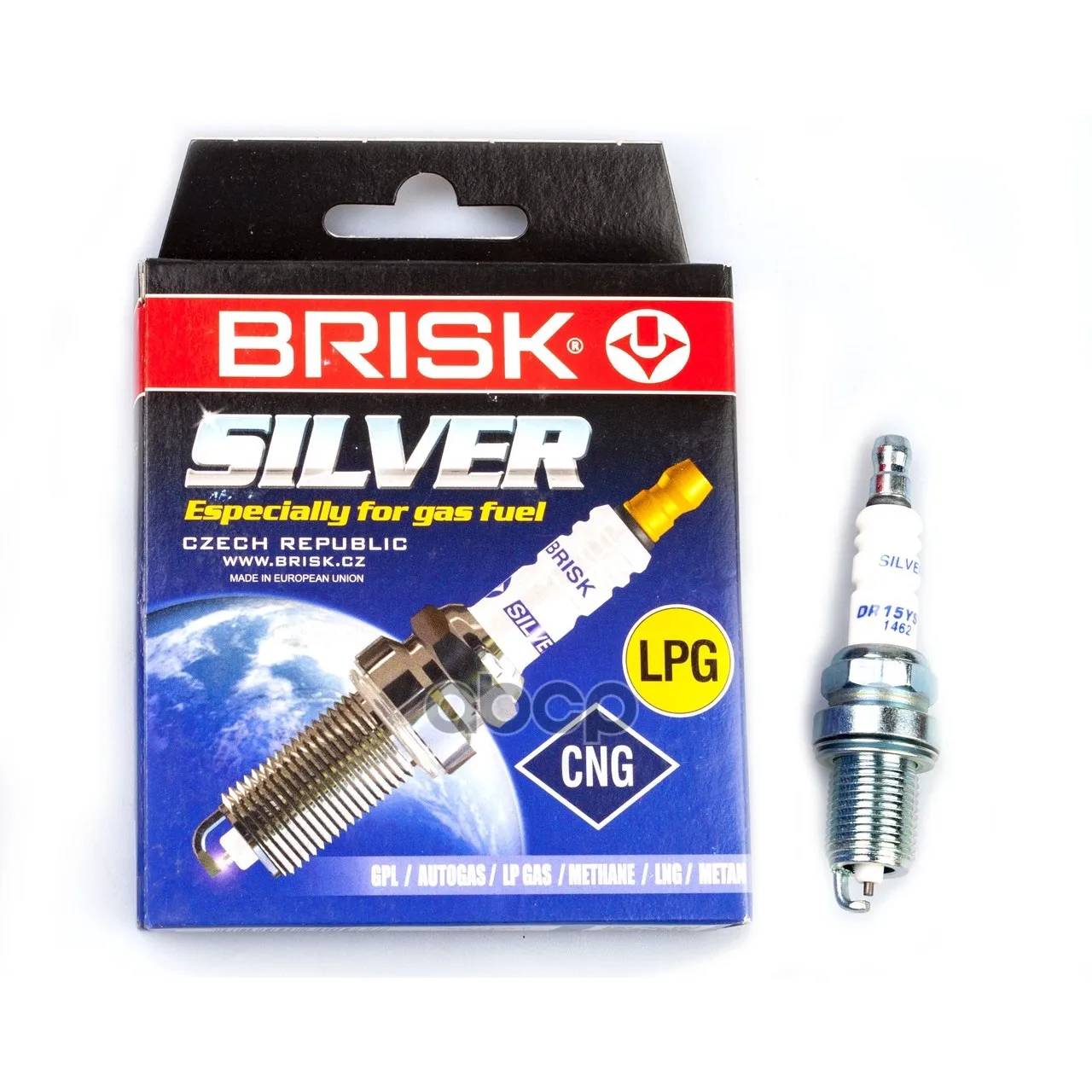 Свеча Зажигания Silver(Интервал Замены- Max. 30 000 Km) BRISK арт. DR15YS-9