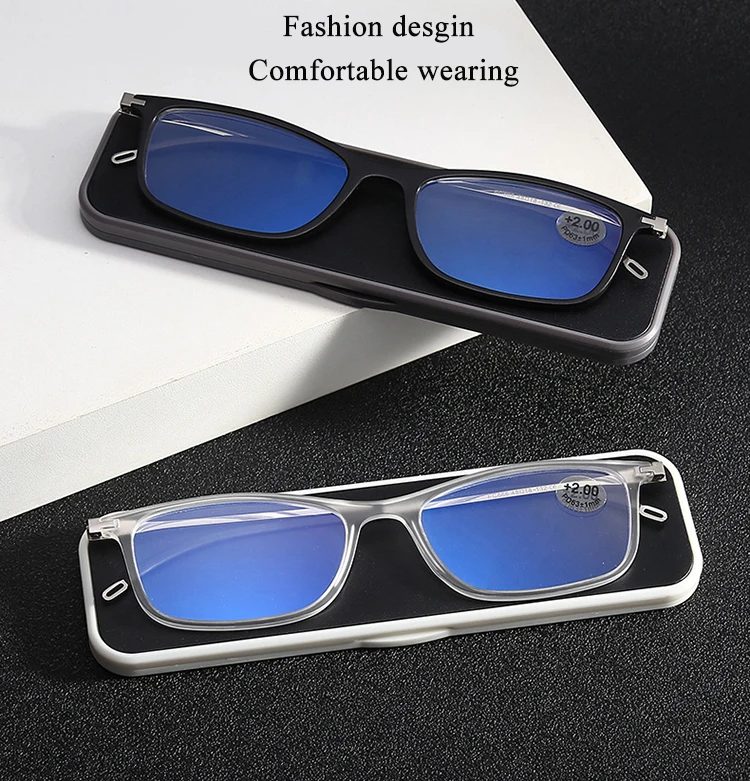 BCLEAR Neue Trend Anti-blau Lesebrille Männer Frauen Hohe Qualität Volle Rahmen Dioptrien Business Büro Männer Presbyopie Eyelasses – Detail 4