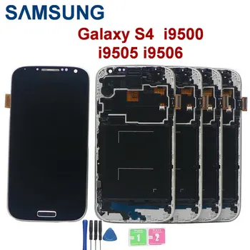 

5Pieces/lot 5.0'' S4 LCD Display With frame For SAMSUNG Galaxy S4 GT-i9505 i9500 i9505 i9506 LCD Display Touch Screen Digitizer