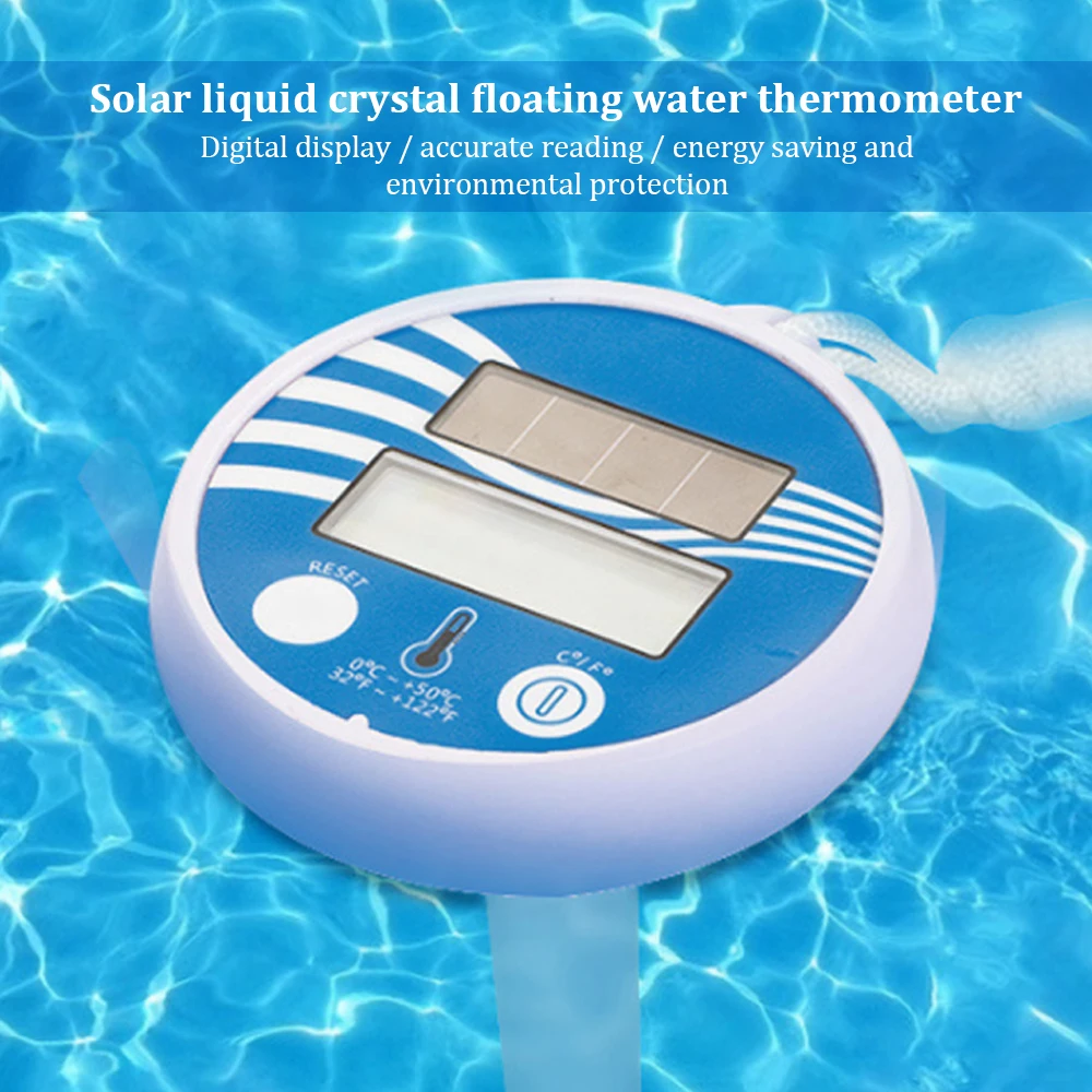 Digital sem Fio Medição de Temperatura Lcd à Prova Display Dwireless Água Termômetro Piscina Pequena Flutuante Aquário Banho Spa Mod. 163192