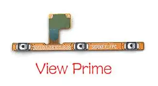 For View Prime 10 шт./партия, для Wiko Tommy 2 View Prime U Pulse Lite кнопка регулировки громкости Кнопка регулировки громкости гибкий кабель запасные части - Цвет: For View Prime