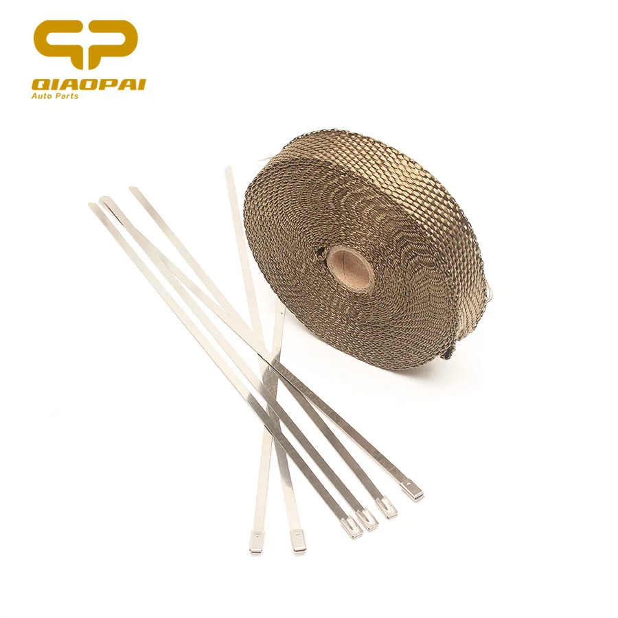 Универсальная защитная лента для выхлопных газов мотоциклов 5 м 10 м|Выхлопные