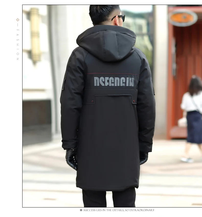 Winter of Clothes Outdoor Windproof Warm Heating Cotton Overcoat BF Brand Cut the Tag off Popular Brand Light Luxury Men'S
