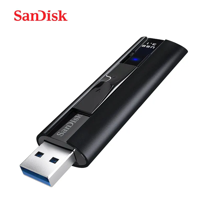 SanDisk CZ880 USB флэш-накопитель USB 3,1 128 ГБ 256 SanDisk Extreme PRO твердотельный накопитель флеш-накопитель Флешка флеш-накопитель 420 МБ/с. для Тетрадь