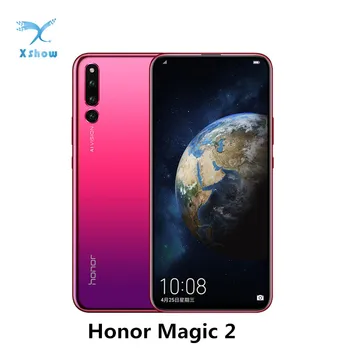 

Honor Magic 2 Smartphone Android 9.0 kirin 980 Octa Core FingerPrint ID AI camera 6.39 inch 6*Cameras 3500 mAh Cell Phone