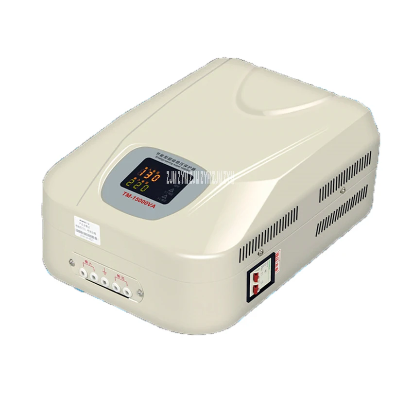 TM-15000VA Super Low Pressure Automatic Single-Phase Regulator Mini AC Regulated Power Supply Household AC Voltage Stabilizer