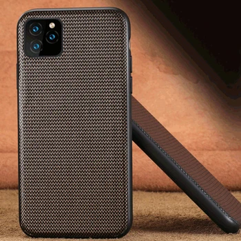 

Fhx-qb1 Diamond pattern Leather phone case for iPhone 6S 7 8 Plus XR XS MAX 11 Pro Max 360 Full protection cover case