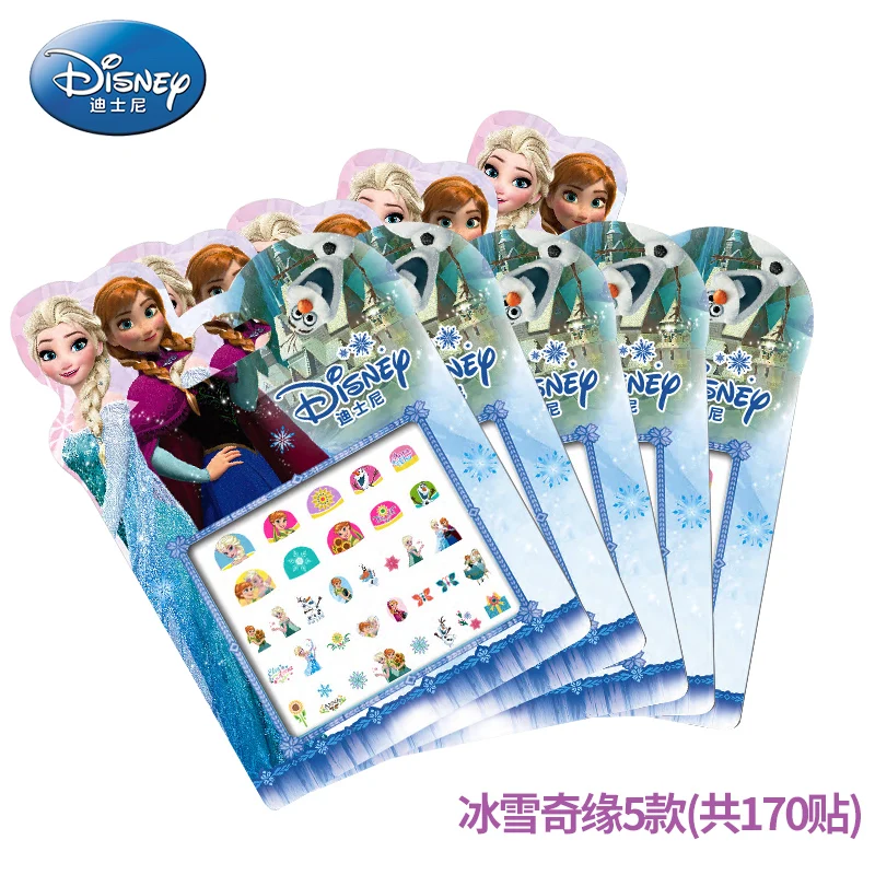 Игрушка для макияжа disney Холодное сердце Эльза и Анна наклейки ногтей игрушка