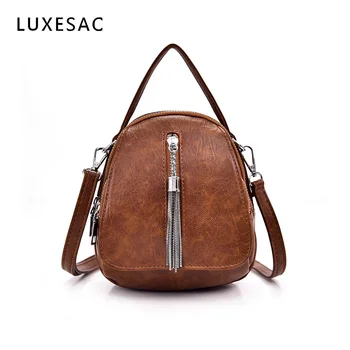 

Mini Shell Women Messenger Bags Vintage Cross Body Bag Sac a Main Retro Soft Leather Brown Luxury Handbags Women Bags Designer