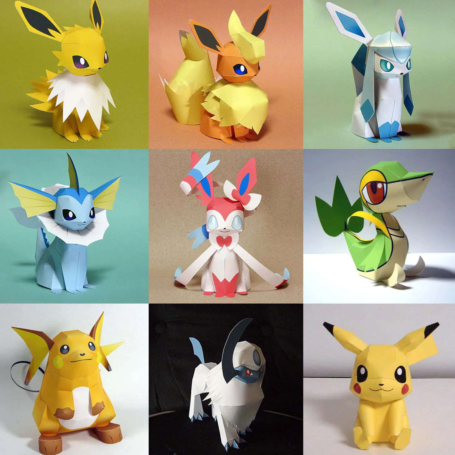 

Cartoon Anime Magic Baby3D paper model handmade DIY paper cut home decoration creative parent-child toys