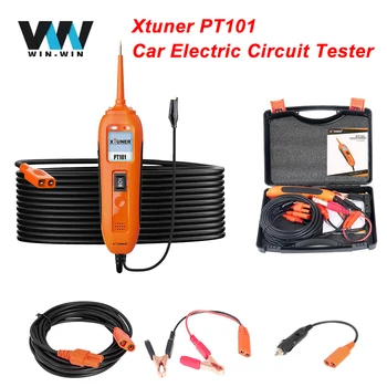 

Car Electric Circuit Tester Xtuner PT101 For 12V/24V Power Probe Automotive Tools DC/AC Electrical System Tester PK Autel PS100