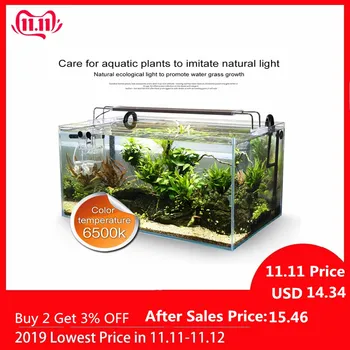 

Aquarium LED lighting Fish Tank Aquarium Landscaping Light 12-24W Lamp with Transformer adapter ADE ADS series for Fish Tank