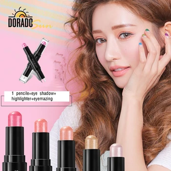 

DORADOSUN Waterproof Eye Shadow Pencil Eye Glitters Cosmetic Makeup Highlighter Silkworm Pen