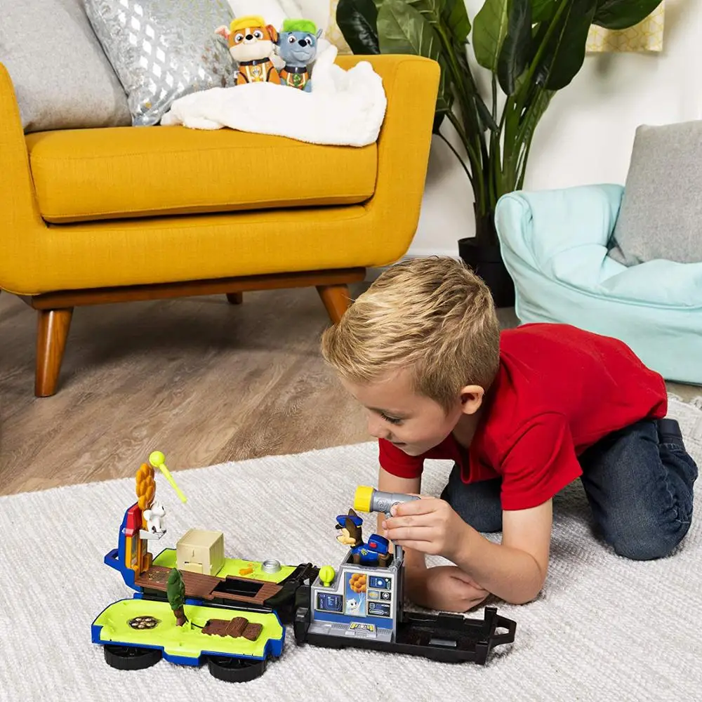 Echt paw patrol спасательный тренировочный центр Щенячий патруль игровой набор экшн-фигурка трекер chase Patrulla Canina Juguete детские игрушки