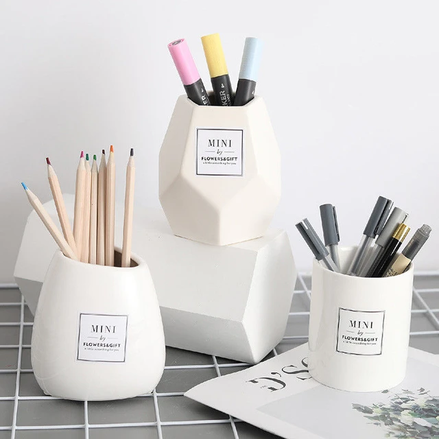 Desk Organizers - Origami Paper Cup Pencil Holder - Office Accessory -  Paper Organizer - Pen Holder — King Kong Design & art