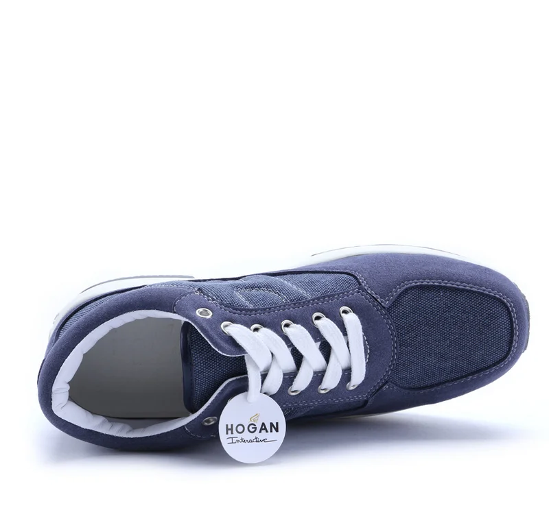 Hogan Scarpe/Лидирующий бренд; роскошные мужские кроссовки из натуральной кожи; мужская повседневная обувь из дышащего сетчатого материала; удобная прогулочная обувь