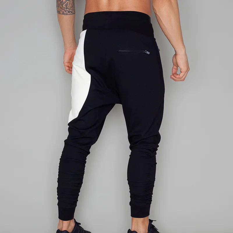 HEFLASHOR осень мода Jogger Цвет Блокировка пот брюки Уличная Повседневная Свободная тренировка брюки спортивные штаны для бега, фитнеса 2XL
