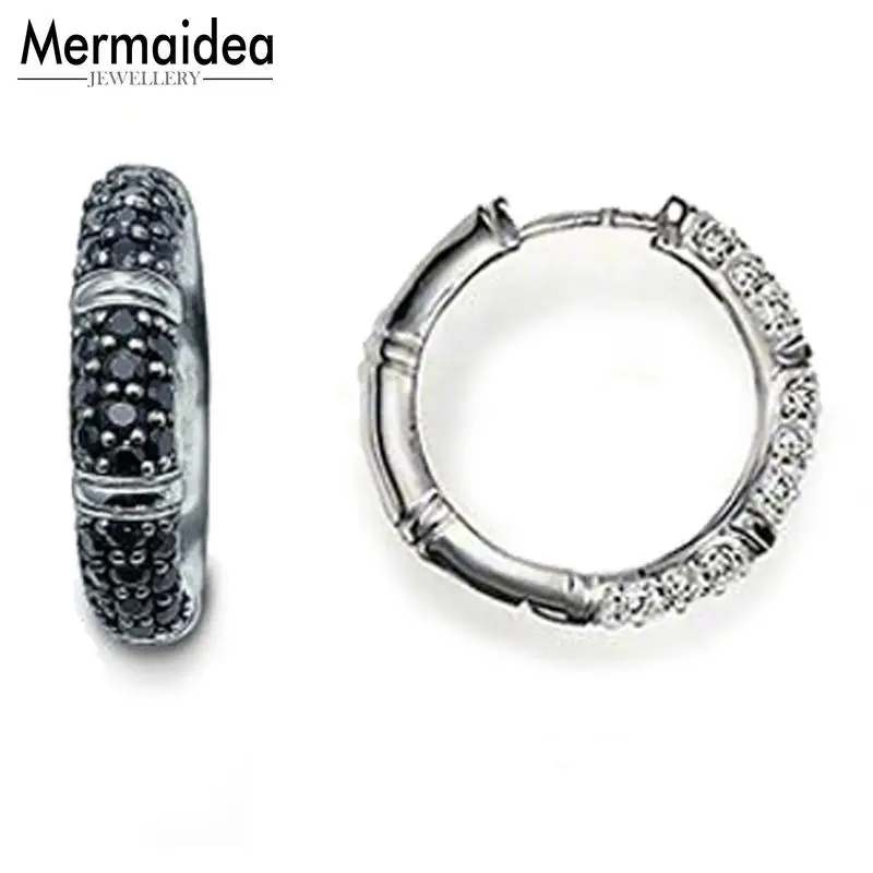 Бамбуковые Висячие серьги-кольца модные ювелирные изделия для женщин 2020 подарок